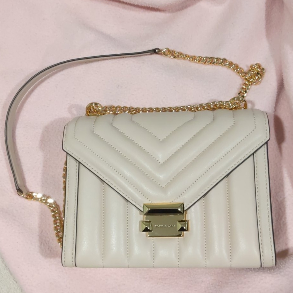 NWT MK Soft Pink Whitney Handbag